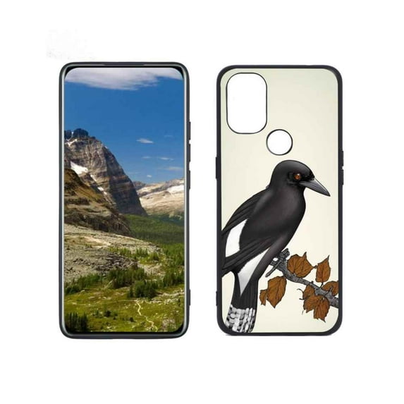Compatible with OnePlus Nord N10 Phone Case, Magpie-2 Case Silicone Protective for Teen Girl Boy Case for OnePlus Nord N10