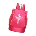 thumbnail image 1 of Bolsa de ballet Bolsa de danza de ballet para niña Bolsa de almacenamiento duradera ligera Casual Linda decoración de encaje rojo, 1 of 8
