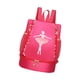thumbnail image 1 of Bolsa de ballet, bolsa de baile, mochila duradera con encaje, mochila para niños, bolsa para zapatos de baile, bolsa de ballet para niña, para cumplea decoración de encaje rojo, 1 of 8