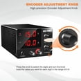 thumbnail image 4 of NICE-POWER DC Power Supply Variable 0~30V 0~10A, 3-Digits LED Display Current and Voltage Adjustable 150W Fixed with Encoder DC Bench Power Supply 15V 10A/30V 5A,Ele, 4 of 7