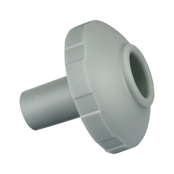 Swimming Pool Hose Connector Adapter Swimming Pool Inlet Nozzle Swimming Pool Filtration Connector, 1 Pcs,1 * Swimming Pool Hose Connector,Gray