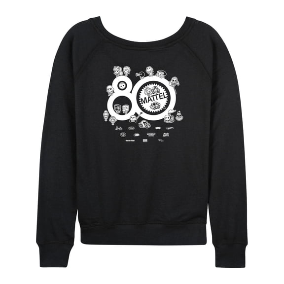 Mattel - 80Th Group  - Women's French Terry Long Sleeve Shirt