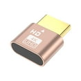 thumbnail image 1 of 4K HDMI VGA Virtual Display Adapter Emulator Dongle - Headless Ghost Display Simulator for PC Graphics Card, Mining, Remote Access - Up to 4K60Hz, 1 of 8