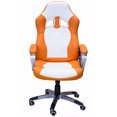 thumbnail image 2 of ViscoLogic Chaise de Bureau Ergonomique de Bureau Turbo (Orange Blanc), 2 of 4