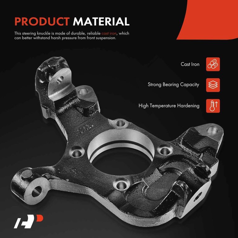 Front Right Steering Knuckle - Compatible with 1999 - 2006 Chevy Silverado 1500 2000 2001 2002 2003 2004 2005