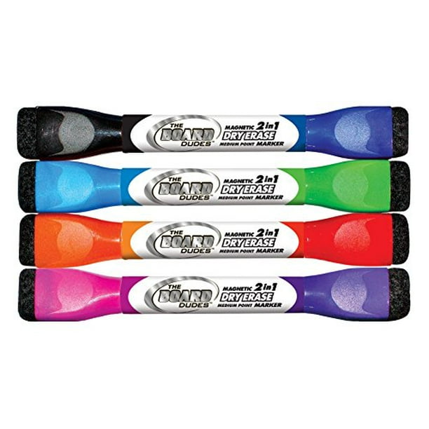 Board Dudes DoubleSided Dry Erase Markers Assorted Colors 4