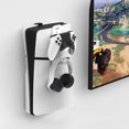 thumbnail image 1 of Soporte para colgar en la pared para PS5 Slim Host con controlador, gancho para auriculares, soporte para pantalla, 1 of 6