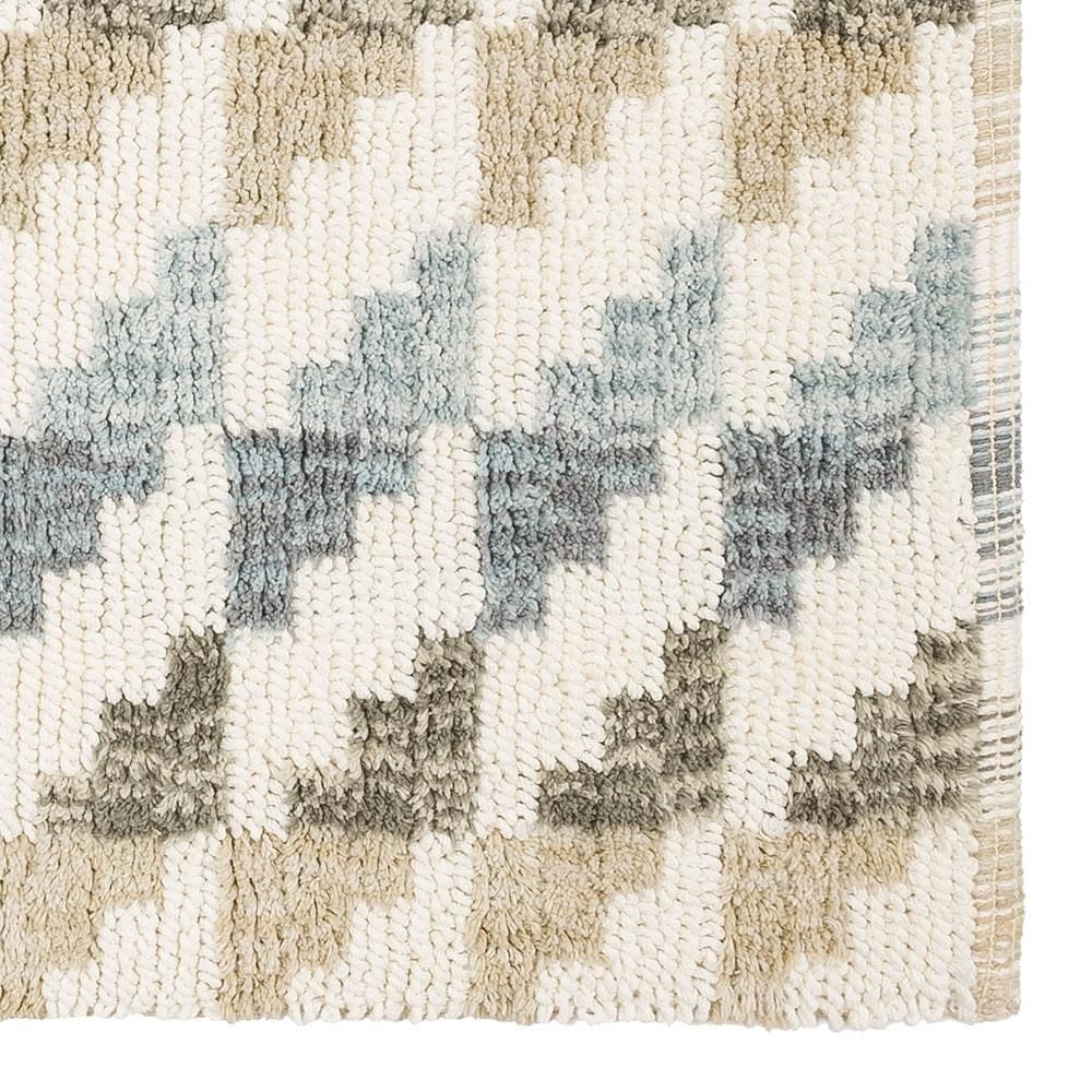 Hometrends Houndstooth Cotton Bath Mat