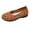 Coffee, variant on ibiyuan Wide Walking Shoes for Women Knit Upper Embroidery Walking Shoes for Women Arch Support on Women's Fashion Sneakers Casual Hands-Free Platform Mary Janes Sports Shoes