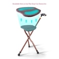 thumbnail image 2 of Bastón plegable y ligero con asiento, silla de golf plegable, taburete de bastón, asientos portátiles con capacidad de 350 libras para personas mayores y espectadores., 2 of 5