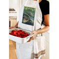 thumbnail image 3 of St. Augustine, Florida, Alligator Scene (Cotton Canvas Apron, Kitchen Cooking, Baking, Grilling, Unisex with Pockets), 3 of 5