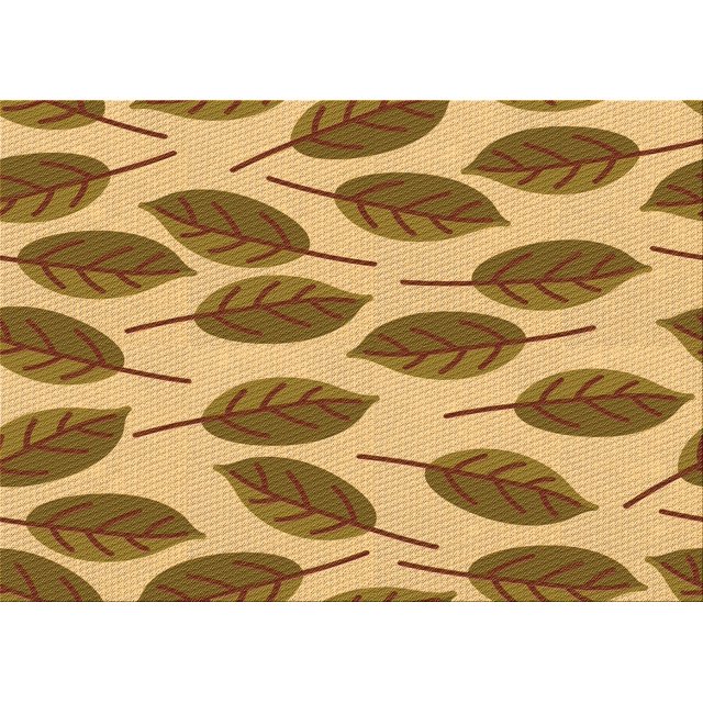 Ahgly Company Tapis Rectangulaire d'Intérieur Lavable en Machine Jaune Orange Transitionnel, 2 Pieds x 5 Pieds