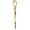 thumbnail image 2 of Solid 10k Yellow Gold Initial T Pendant - 0.9gm, 2 of 5