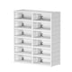 thumbnail image 2 of Caja de almacenamiento de zapatos, zapatero plegable, resistente organizador de almacenamiento de bolsos, organizador de zapatos visible, contenedor 12 cuadrículas sin ruedas, 2 of 8
