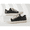 Black, variant on Men's Round Toe Thick Shoelace Retro Casual Sports Shoes