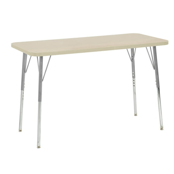ECR4Kids 24"x48" Rectangular Contour Adjustable Activity Table