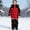 Z - Wine, variant on LEKWK Toddler Snowsuit Waterproof Girls Boys Onesies Jumpsuit Windproof Zip Up Thermal Teen Snow Suit Winter Ski Suit Coveralls Reflective Strip One-Piece Snowsuits Outerwear Snowboarding for Skiing