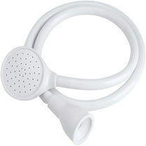 ACDANC Pets Shower Attachment Quick Connect on Tub Spout Front Diverter Dog Wash Hose Attachment Pet Bather Showerhead Washer Ideal for Bathing Child, Washing Pets and Cleaning Tub(single-head)