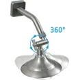thumbnail image 2 of ABCISI All Metal Shower Angle Adapter, Adjustable Shower Head Extension Adapter, Solid Brass Shower Head Elbow,Adjust Angle to Upgrade Shower Experience,Universal Connection (Brushed nickel), 2 of 12