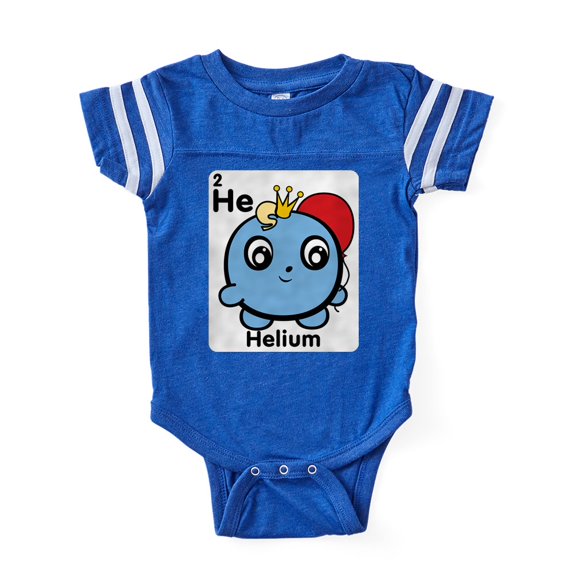 CafePress - Cute Element Helium He - Cute Infant Baby Football Bodysuit