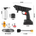 70Bar Wireless Electric High Pressure Washer Rechargeable Car Wash