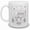 White, variant on Islamic Ramadan Iftar Scene 11oz Ceramic Mug For Coffee Tea, Hand Wash Only Drinkware, Ideal Gift For Ramadan Eid Islamic New Year Birthday Valentine Home Office Cultural Decoration