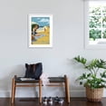 thumbnail image 3 of Art.com Indiana Dunes National Seashore, Indiana - Woman on Beach Art Print by Lantern Press, White Frame Wall Art, 21" x 29", 3 of 5