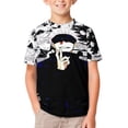 thumbnail image 4 of Boys Girls Jujutsu Anime Kaise T-Shirt Crewneck Short Sleeve Tee Shirt Tops for Kids Teens, 4 of 8