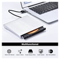thumbnail image 1 of External USB 3.0 DVD Drive Portable CD DVD RW Drive Writer Burner Optical Player Compatible Laptop Desktop ,Easy to Install, 1 of 5