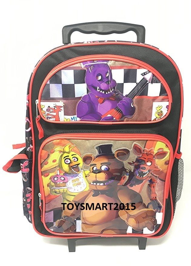 Five Nights at Freddy/'s 16/" Large Backpack /& Lunch bag 2 pcs Combo Boys Bag NEW