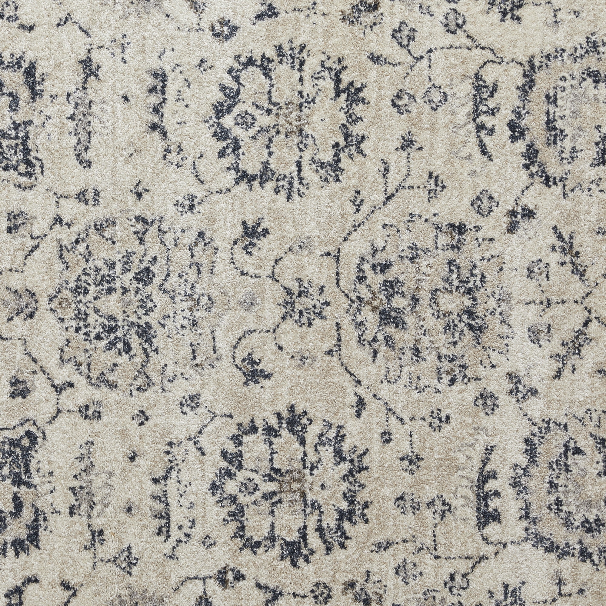 Loomaknoti Malanie Corlia 9' x 12' Ivory Oriental Indoor Polypropylene Area rug