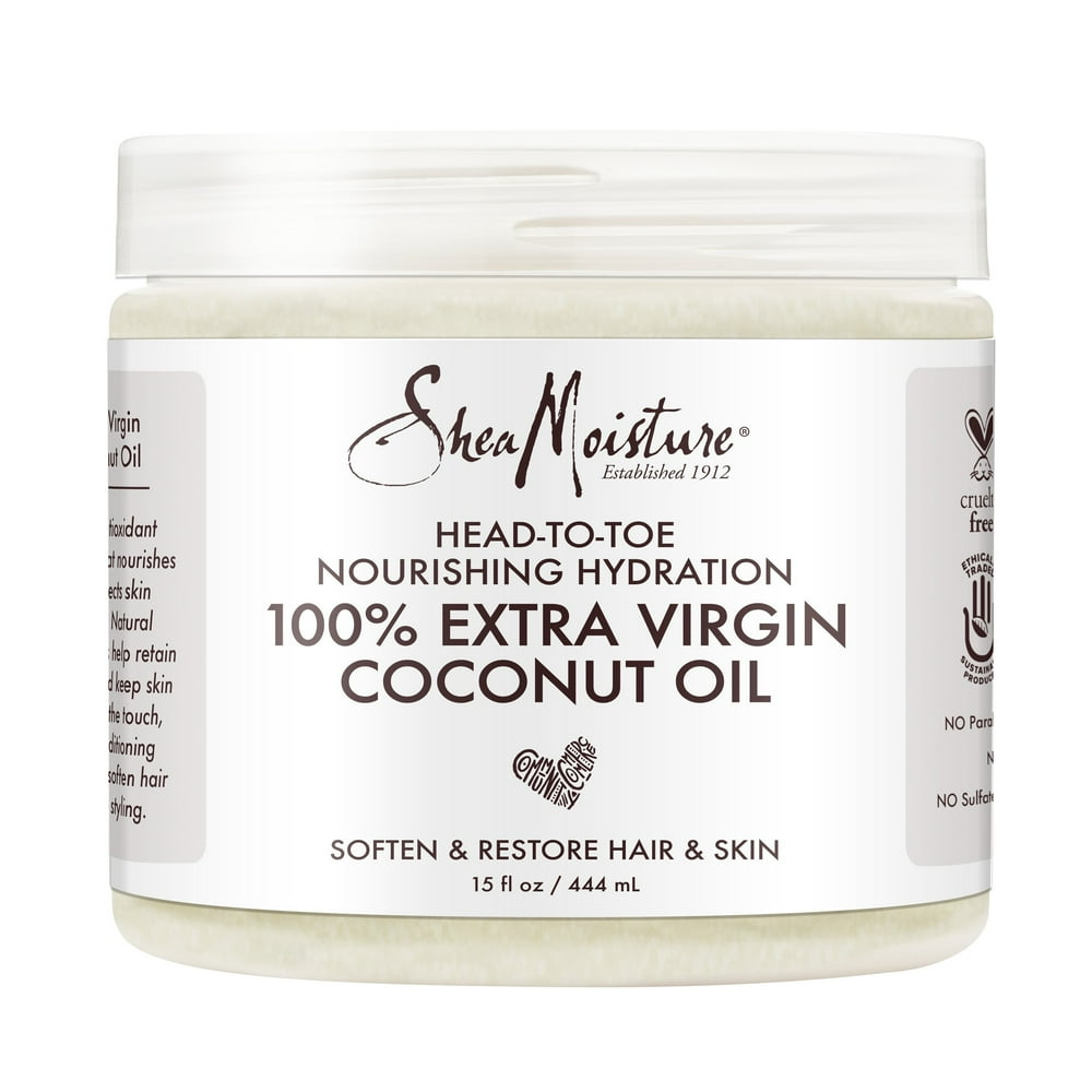 Shea Moisture 100 Extra Virgin Coconut Oil 15 oz