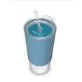 thumbnail image 2 of Ello Tidal Glass Tumbler with Straw, 20 oz, Blue Sky Texture, 2 of 6