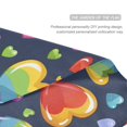 thumbnail image 4 of Rainbow and Hearts Garden Flag Double Sided Outdoor Banners for Courtyard Outdoor Lawn Farmhouse Holiday Decorations, 4 of 5