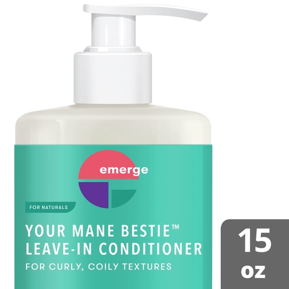 Emerge Your Mane Bestie Leave-in Conditioner For Curly Hair Sulfate Free 15 oz
