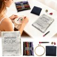 thumbnail image 2 of Portable Embroidery Book with Instructional Tutorial for Craft Lovers and Beginners Featuring Multiple Techniques, 2 of 6