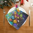 thumbnail image 2 of Coolnut Watercolor Painting Spring Flower Cloth Napkins Soft Comfortable Reusable Set of 6 Napkins Perfect for Family Dinners, Weddings, Cocktail, Kitchen(20 by 20 Inch) Washcloth Gift, 2 of 7