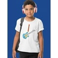 thumbnail image 2 of An Electric Guitar T-Shirt Juniors -Image by Shutterstock,  Medium, 2 of 4
