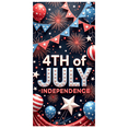 thumbnail image 7 of Colorful Design Independence Day Banner Patriotic Style 4th of July Decorations Balloons Bunting Fireworks for Holiday Celebration Party Decor Outdoor Display, 7 of 7
