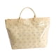 thumbnail image 3 of Bolsa de playa impermeable, elegante y reutilizable, para mujer, ideal para gimnasio, picnic, uso diario en la oficina. Amarillo, 3 of 9