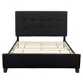 thumbnail image 4 of CorLiving Ellery Black Fabric Tufted Bed, Queen, 4 of 9