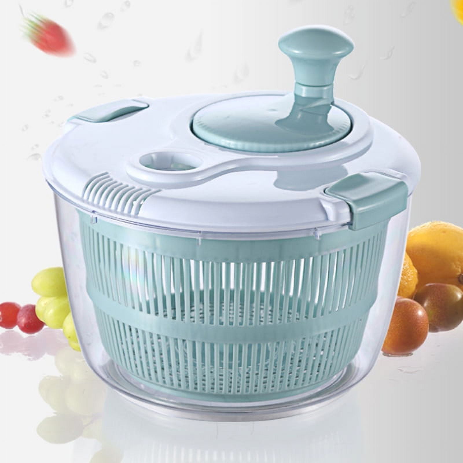 Kitchen Utensils and Homeware on Instagram: The Gourmet Salad Spinner  from KitchenAid has a soft grip lever for smooth and easy spinning. The  locking mechanism keeps handle locked down for convenient and