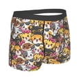 thumbnail image 4 of Uemuo Cute Cat Pattern Men's Boxer Briefs,Trunk Anti-Chafing,Comfortable, Durable, and Stylish Underwear-Small, 4 of 9
