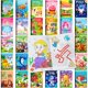 thumbnail image 1 of Benlouis Paquete De 24 Mini Libros Para Colorear Favores De Fiesta A Granel Para Niños De 2 A 4 A 8 A 12 Años Premio Escolar En El Aula Libros De Actividades Pequeños Para Regalos De Fiesta De Cumplea, 1 of 1