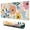 Flowers With A, variant on Halo Dye Flowers Mousepad Gaming Pad Mouse Waterproof No Slip for Office Home Work Gaming Table Tables Mousemat Rubber Base Mousepad with Stitched Edges 35.4x15.7inches