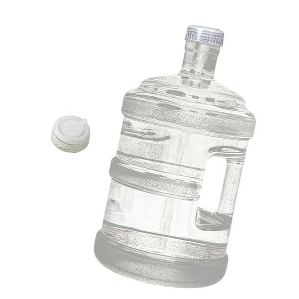 Botella de dispensador de agua multifunción transparente de contenedores de agua, con tapa y mango para picnic de emergencia al aire 15L