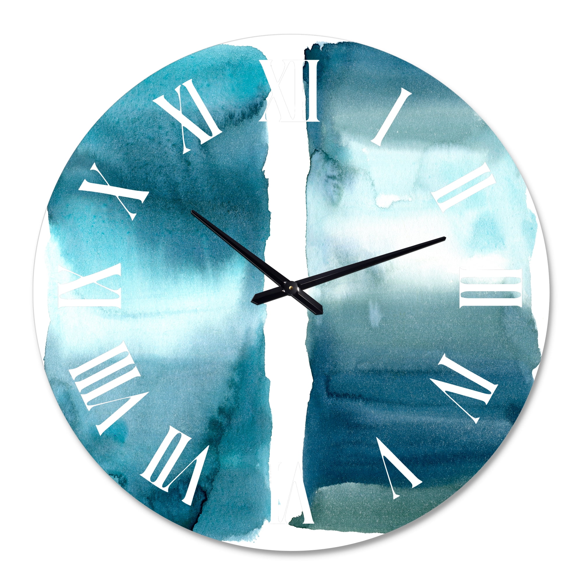 Designart 1 in Modern,Contemporary Wall Clock