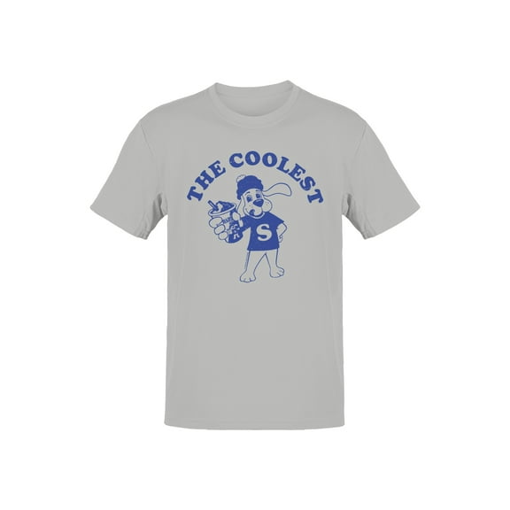 Officially Licensed Slush Puppie Cool Dog Drink Art Men's T-shirt