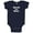 Navy, variant on Worth The Wait Infant Bodysuit - Baby One Piece - Unisex