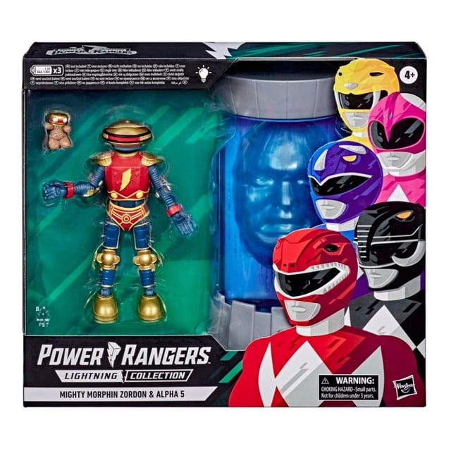 Figuras Morphin Zordon y Alpha Hasbro Power Rangers 6 Pulgadas